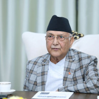 PM Oli urges students to appear SEE steadily