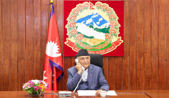 Govt. effort for Bipin's release: PM Oli makes telephone call to Turkish President