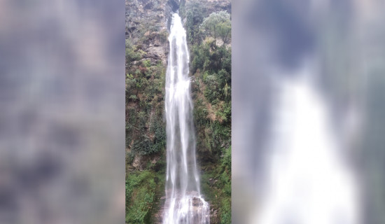Birekhola waterfall now popular tourist destination