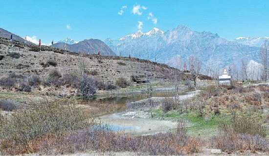 Tora Lake near Muktinath awaits tourists