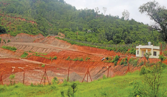 Floods, fund crunch disrupt industrial village plan in Kavre