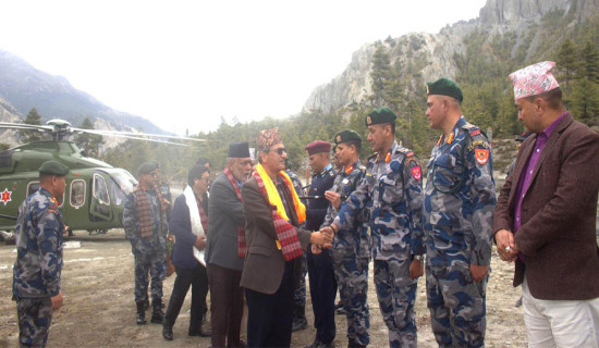 APF turning competent in disaster response: Home Minister Lekhak