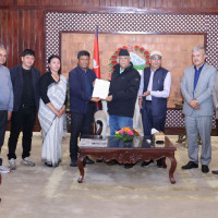 Tridev and Sadiksha honored with Devi Oli National Memorial Child Prize
