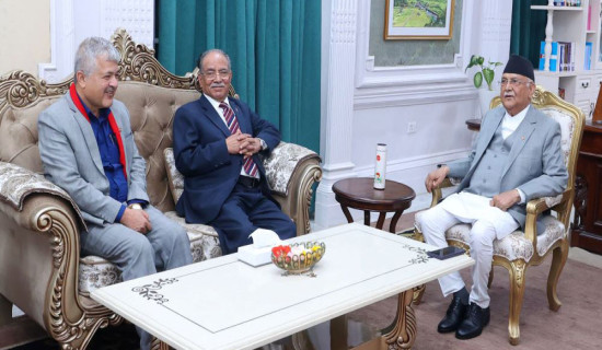 Japanese ambassador pays courtesy call on PM Oli