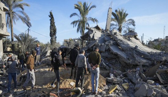 Gaza civil defence says 19 killed in Israeli strikes