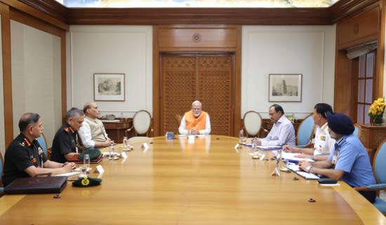 Indian Defence Secretary meets PM Modi amid tension with Pakistan