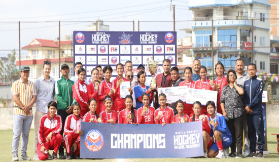 Nepal Army Club wins national women's hockey tournament