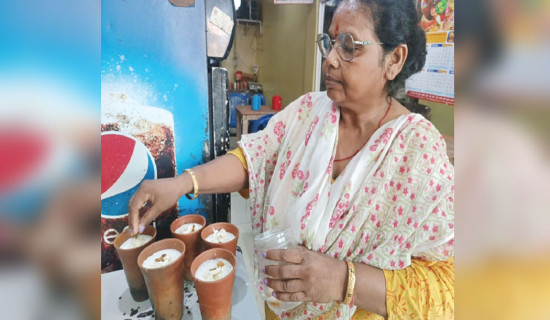 Earthen pot Lassi becomes a lifeline for survival