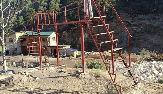 Sky bridge in Sarkegad: Misuse of funds