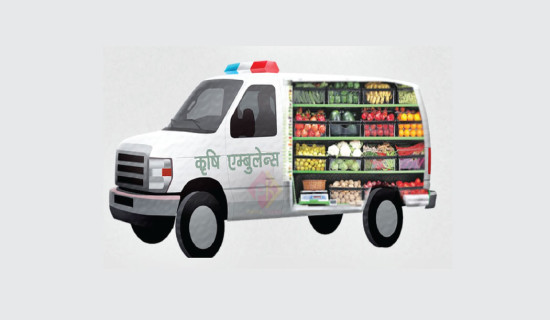 Agriculture ambulance eases supply  of vegetables to market