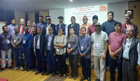 Budhathoki elected Chair of National Employees Organisation