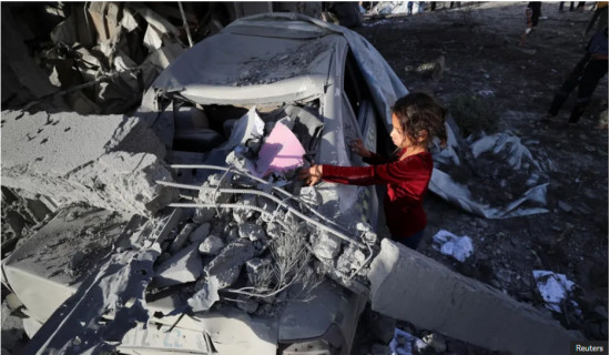 Israeli strikes in northern Gaza kill at least 48, hospital says