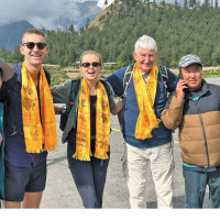 Koshi’s longest suspension bridge built in six months