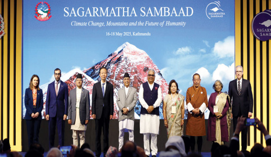Sagarmatha Sambaad kicks off calling for global climate action