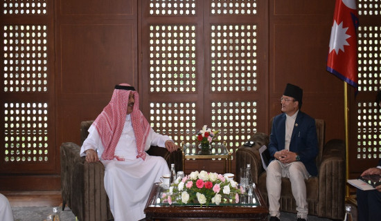 Environment Minister Shahi and Qatari Foreign Minister's Special Envoy hold meeting