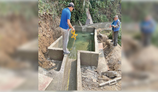 96 irrigation projects completed in Kavre, 157 in progress