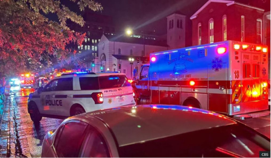 Two Israeli embassy staff shot dead in attack at DC Jewish museum