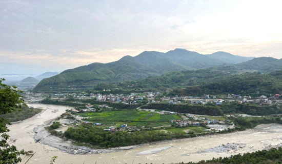 Seti River and surrounding settlements