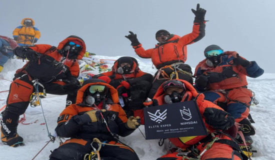 Ushakov becomes fastest person to climb Mt. Everest from sea level