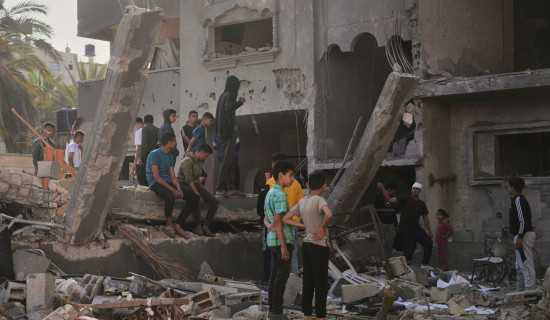 Gaza civil defence says 16 killed in Israel strikes