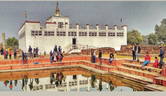 Promoting Buddhist tourism in Lumbini is govt priority: Minister Pandey