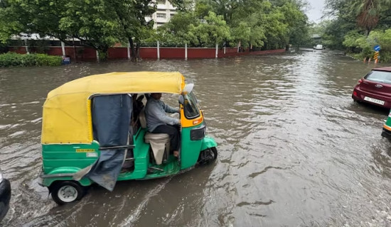 Over 200 flights hit, roads waterlogged as heavy rain lashes Delhi