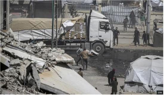 Israeli strikes across Gaza kill 54, officials say