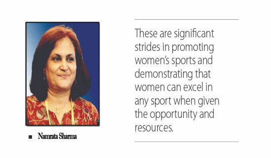 Women's Sports Gain New Height
