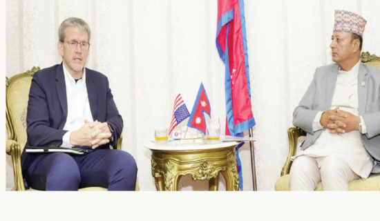 US Ambassador calls on Energy Minister Khadka