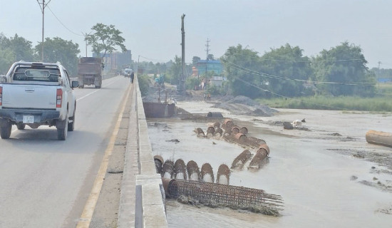 Rainfall disrupts East West Highway expansion
