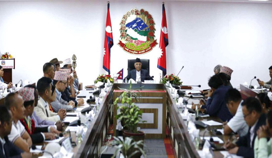PM Oli calls for gearing up nation-building with enrichment of cultural identity