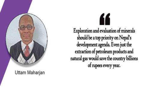 Give Top Priority To Mineral Extraction