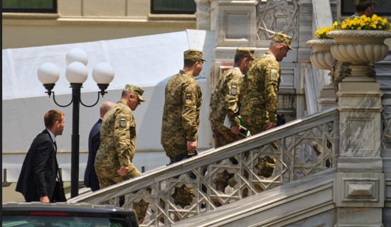 Ukraine and Russia holding talks in Turkey