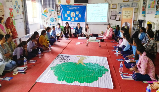Financial literacy and entrepreneurship training for teenage girls