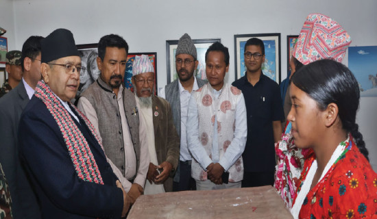 Fine arts reflect past, present, future: Speaker Ghimire