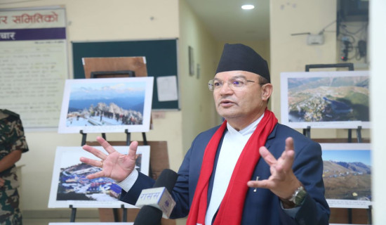 Minister Thakuri calls for collective efforts for reduction of climate change impacts
