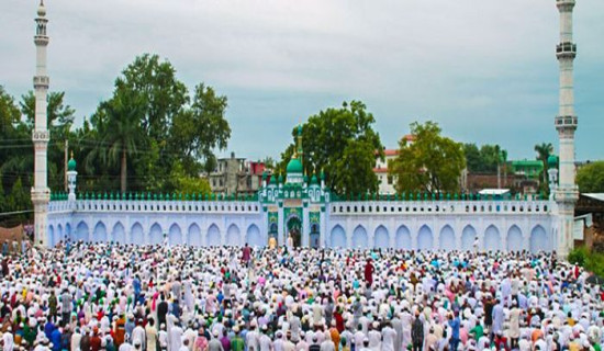 Muslim community celebrating Eid-ul-Adha on Saturday