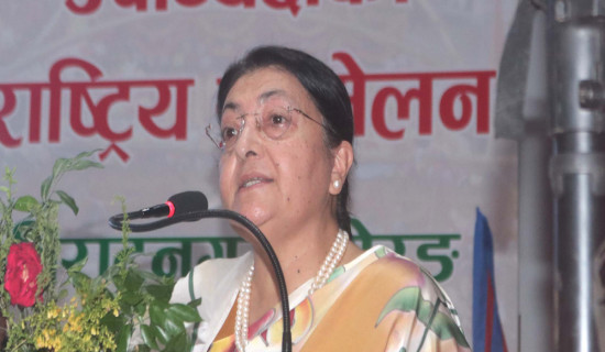 Local levels key features of federal republic, former President Bhandari