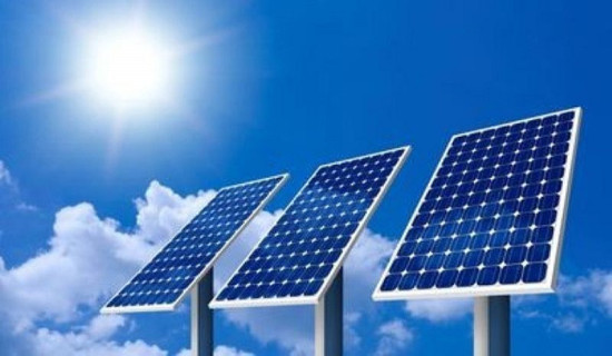 Solar power production in Kalikot