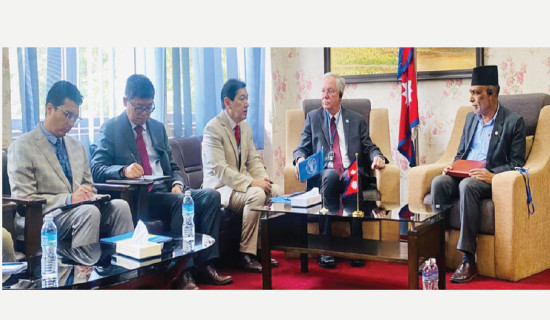 Minister Adhikari stresses cooperation of FAO