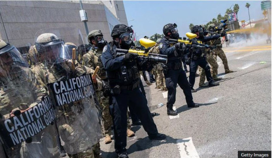 How LA erupted over rumours of immigration raid at a hardware store