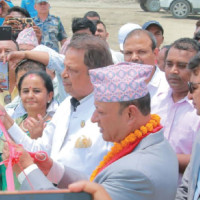 Dhumba Lake in Mustang attracts crowd of tourists