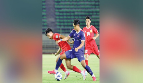 Laos stuns Nepal at Asian Cup Qualifiers