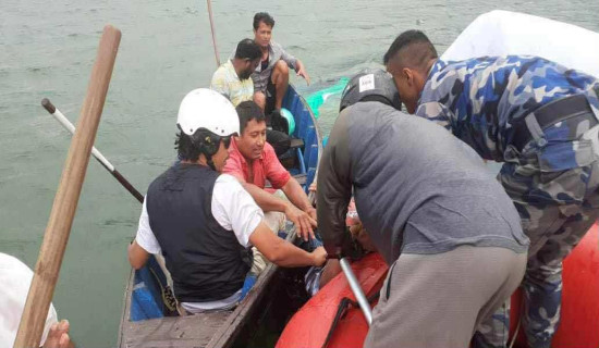 Two paragliders crash in Pokhara