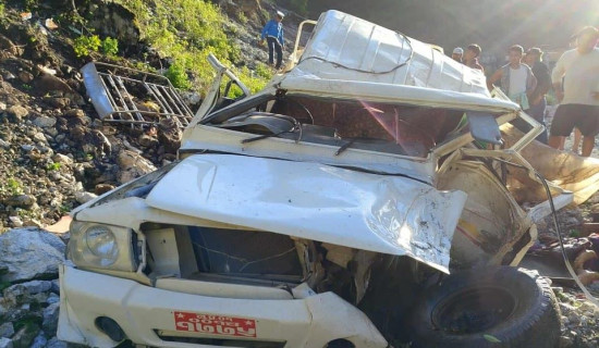 Baglung jeep mishap: Two deceased and 14 injured identified