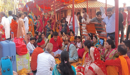 Gadhimai temple becoming a popular wedding venue