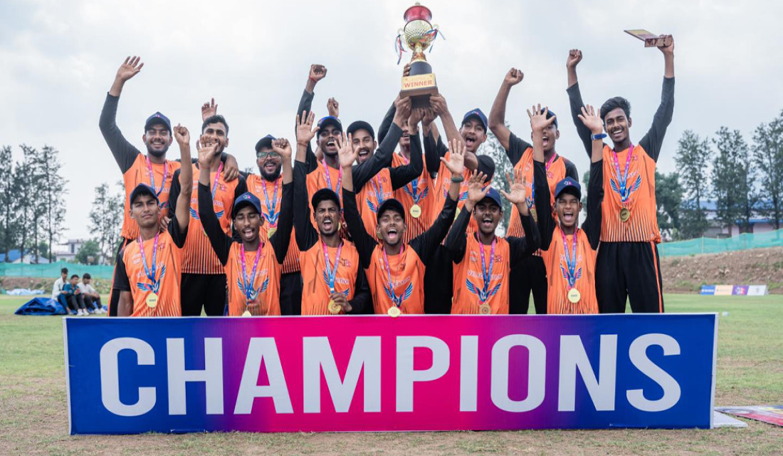 Madhes province clinches TB Shah Memorial Cricket title