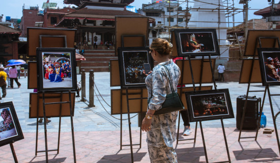 Cultural photo exhibition organised