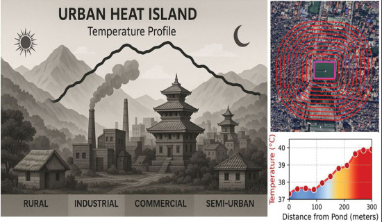 Blue-green spaces can reduce Kathmandu's urban temperature: Study
