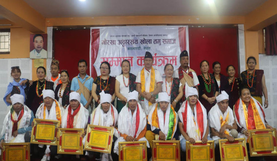 Mountain climbers from Dharche feted